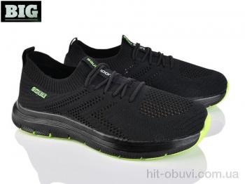 Кроссовки BIG 4058-B2065-2 black-green