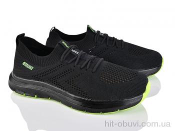 Кроссовки Мир 4058-B2065-2 black-green