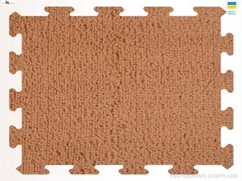 Ковры NOVA VIDNOVA Килимок пазл товщина 2 см (31x31см) 001-7 brown