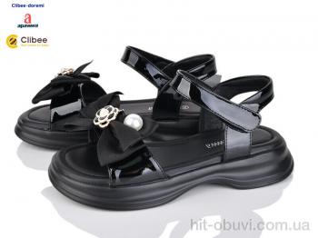 Босоніжки Clibee-Doremi B1686-1 black
