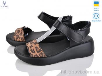 Босоножки Viscala 23201 ч.ш.+кор.нуб.