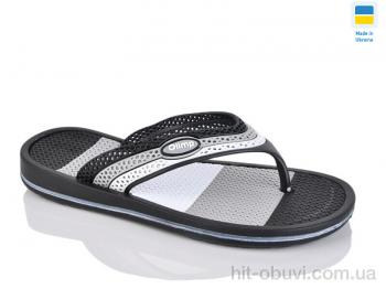 Вьетнамки Lot Shoes 421-1 чорно-білий