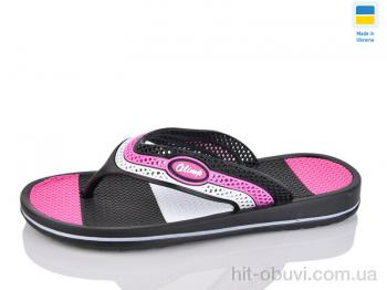 Вьетнамки Lot Shoes 121-1 чорний