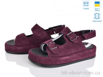 Босоножки Louisa 307 бордо з.