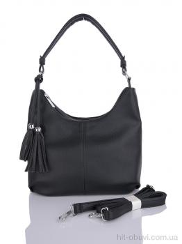 Сумка Sheng Ma-Lusha 66054 black (12x22x27)