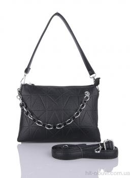 Сумка Sheng Ma-Lusha 66028 black (18x25x9)