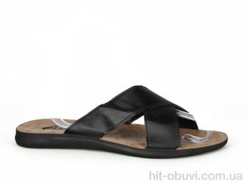 Шлепки DeMur 2402-2 black