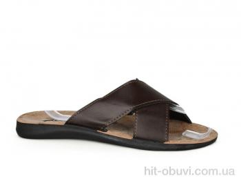 Шлепки DeMur 2402 brown