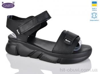 Босоножки Garti 0150 чорна шкіра