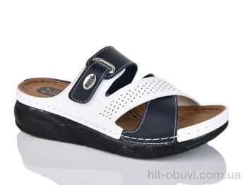 Шлепки Sali-2 820 white-navy