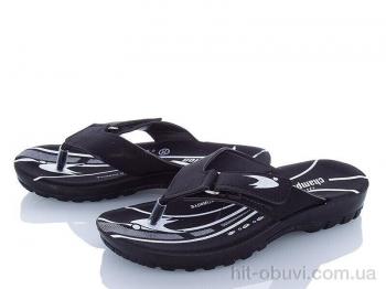 Шльопанці DeMur B6101 black