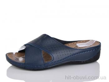 Шлепки DeMur 3001 blue
