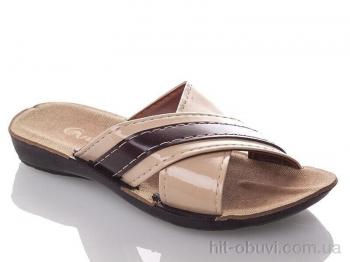 Шльопанці DeMur G7144B-beige