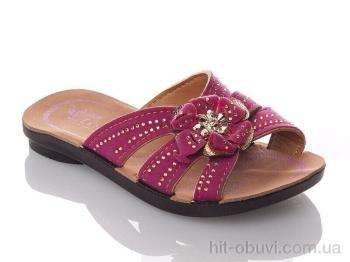 Шльопанці DeMur GElena-N1B-fuchsia