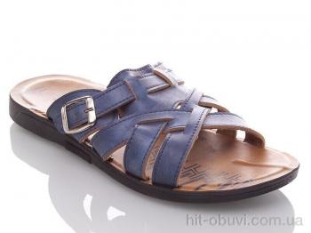 Шлепки DeMur MN21 blue