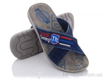 Шлепки DeMur M6126 blue