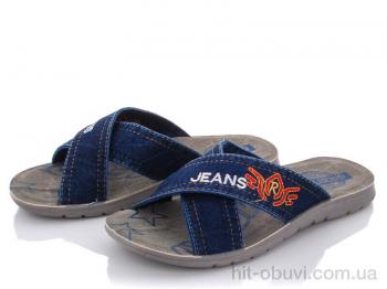 Шлепки DeMur M6127 blue