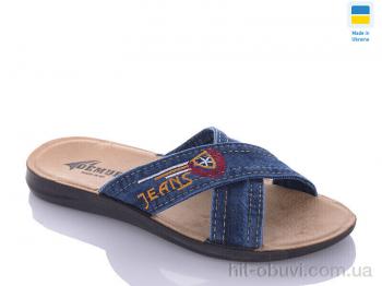 Шлепки DeMur MD2130 синій