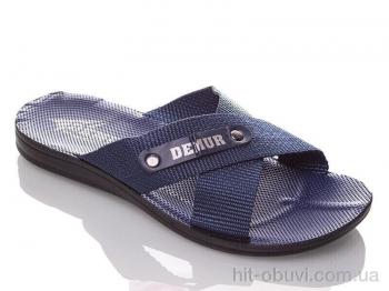 Шлепки DeMur TRK DeMur blue