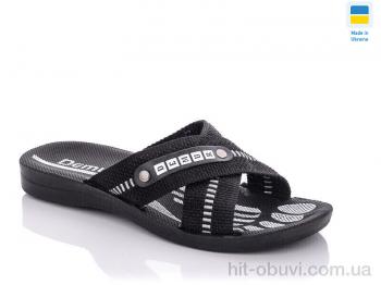 Шлепки DeMur TRK-1 black ST