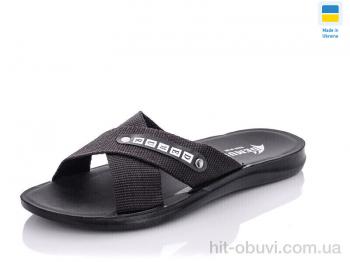 Шлепки DeMur TRK new black