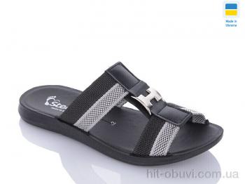 Шлепки DeMur TRK H black-grey