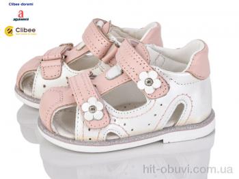 Босоножки Clibee-Doremi E273F white-pink