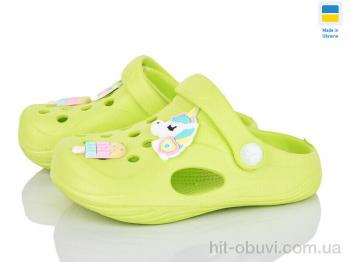 Кроксы Inblue 411 салатовий