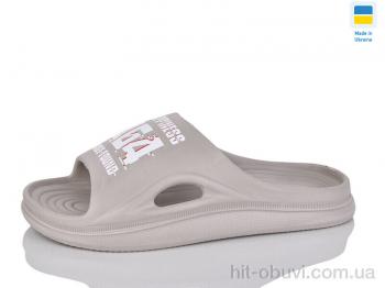 Шлепки M&L  Alex13 ML113 беж прінт асорті