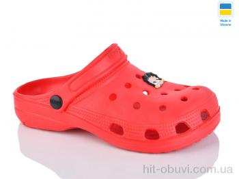 Кроксы Inblue SV18 червоний