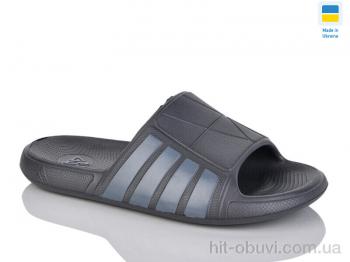 Шльопанці Inblue 010 т.сірий