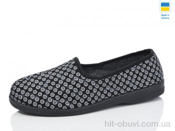 Капці Lot Shoes Кружки хмельницьк чорний
