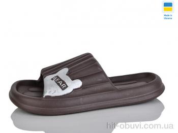 Шльопанці Lot Shoes 115 коричневий