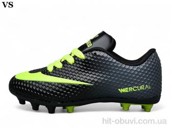 Футбольная обувь VS Crampon Mercurial 04 black