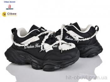 Кроссовки Clibee-Doremi D5300-2 black