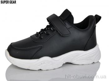 Кросівки Super Gear 01-780 black