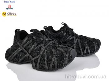 Кросівки Clibee-Doremi D610-7 black