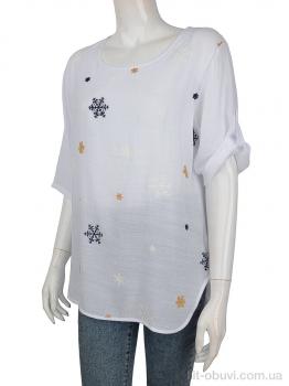 Блузка Obuvok 709 (08506) white