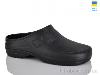 Галоши Lot Shoes Сабо холодний чорний