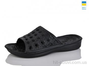 Шлепки Lot Shoes N19 чорний