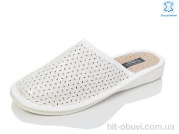 Шлепки Lot Shoes N001 білий комн.
