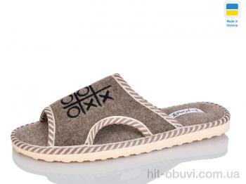 Тапки M&L  Alex13 BAC31 коричневий