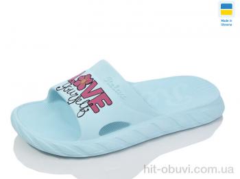 Шльопанці Lot Shoes N68 бірюза