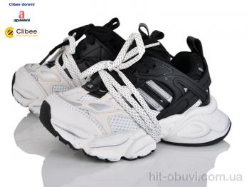 Кросівки Clibee-Doremi N250501 black-white