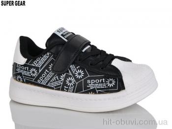 Кеди Super Gear, 001-921B black