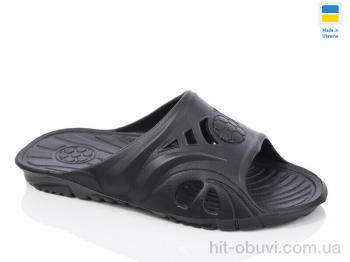 Шльопанці Lot Shoes Мʼяч чорний