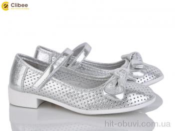 Туфли Clibee D105 silver
