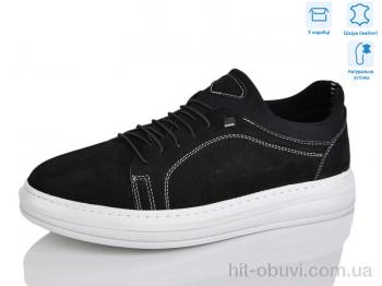 Кроссовки STT 01 black-grey нубук