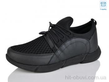Кросівки STT 05 black шкіра