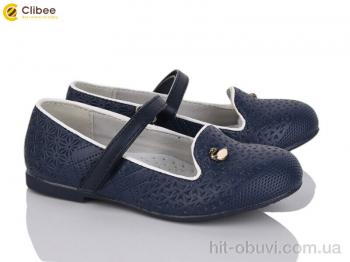 Туфлі Clibee D378 navy